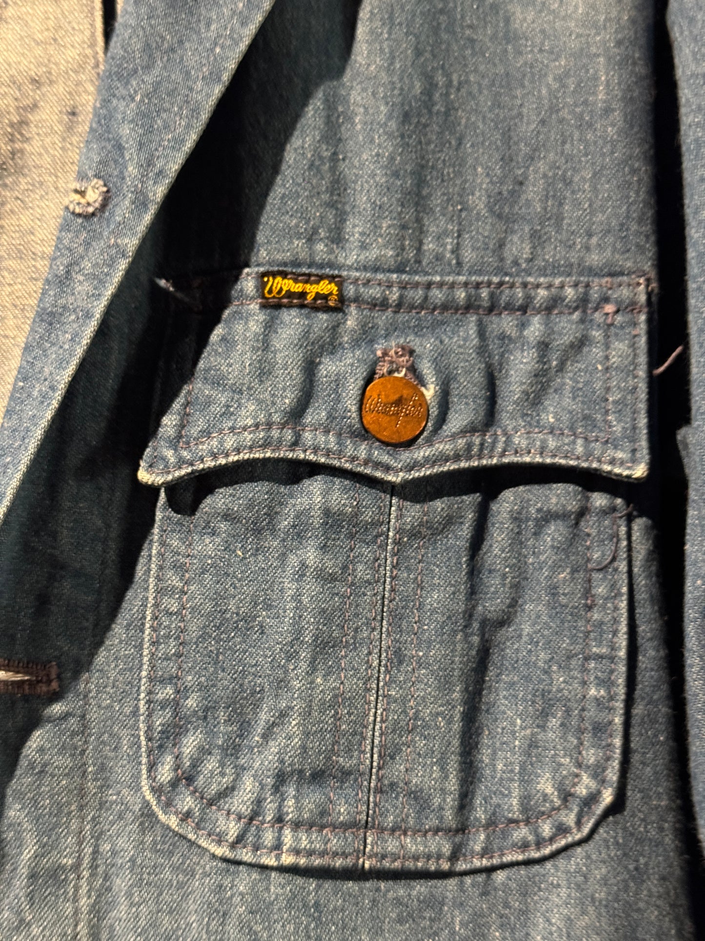 Vintage Wrangler Japan Denim Field Jacket – Late 70s / Early 80s [Size L]