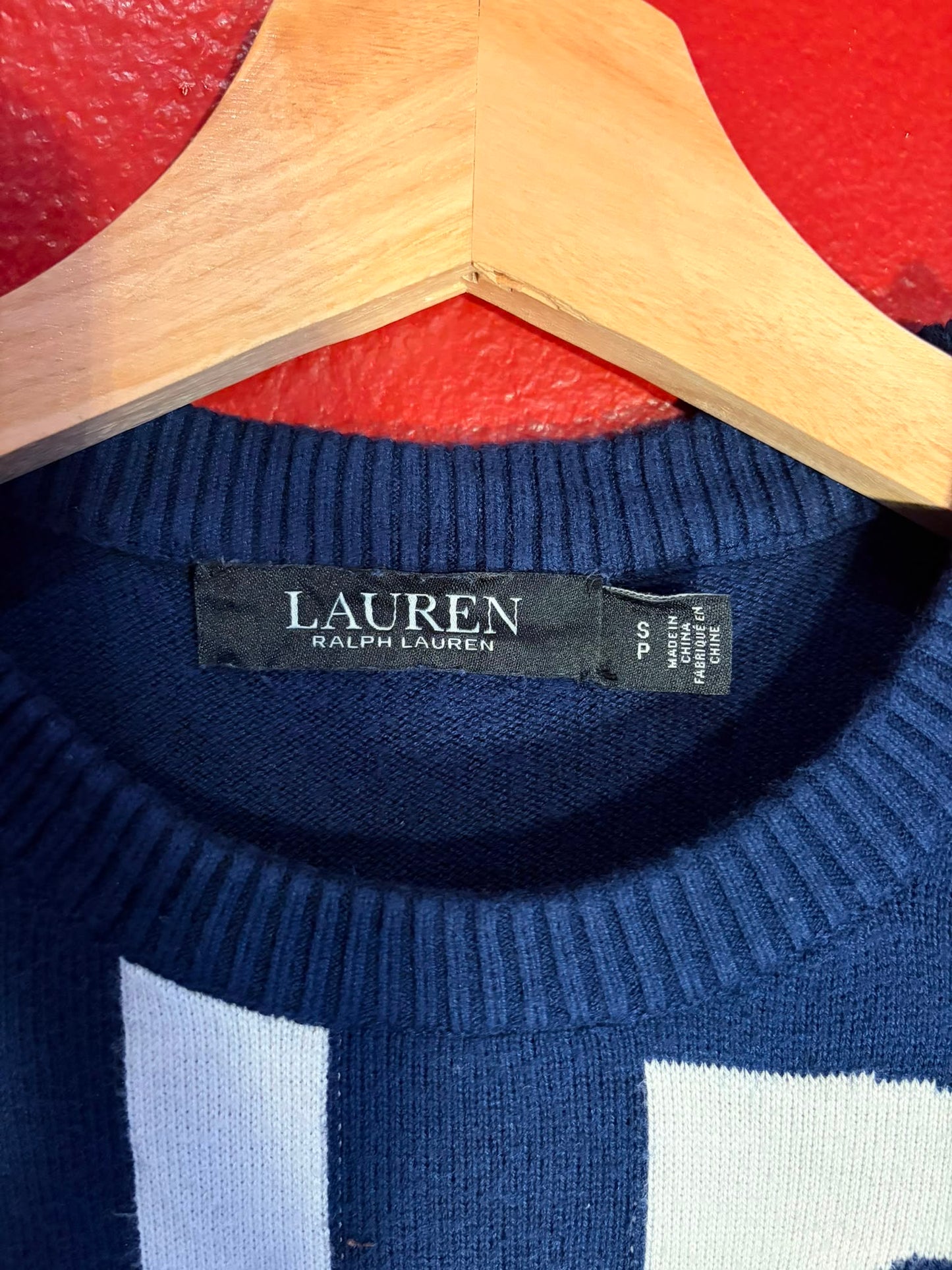 Lauren Ralph Lauren Logo Knit Jumper - S (AU 8-10)