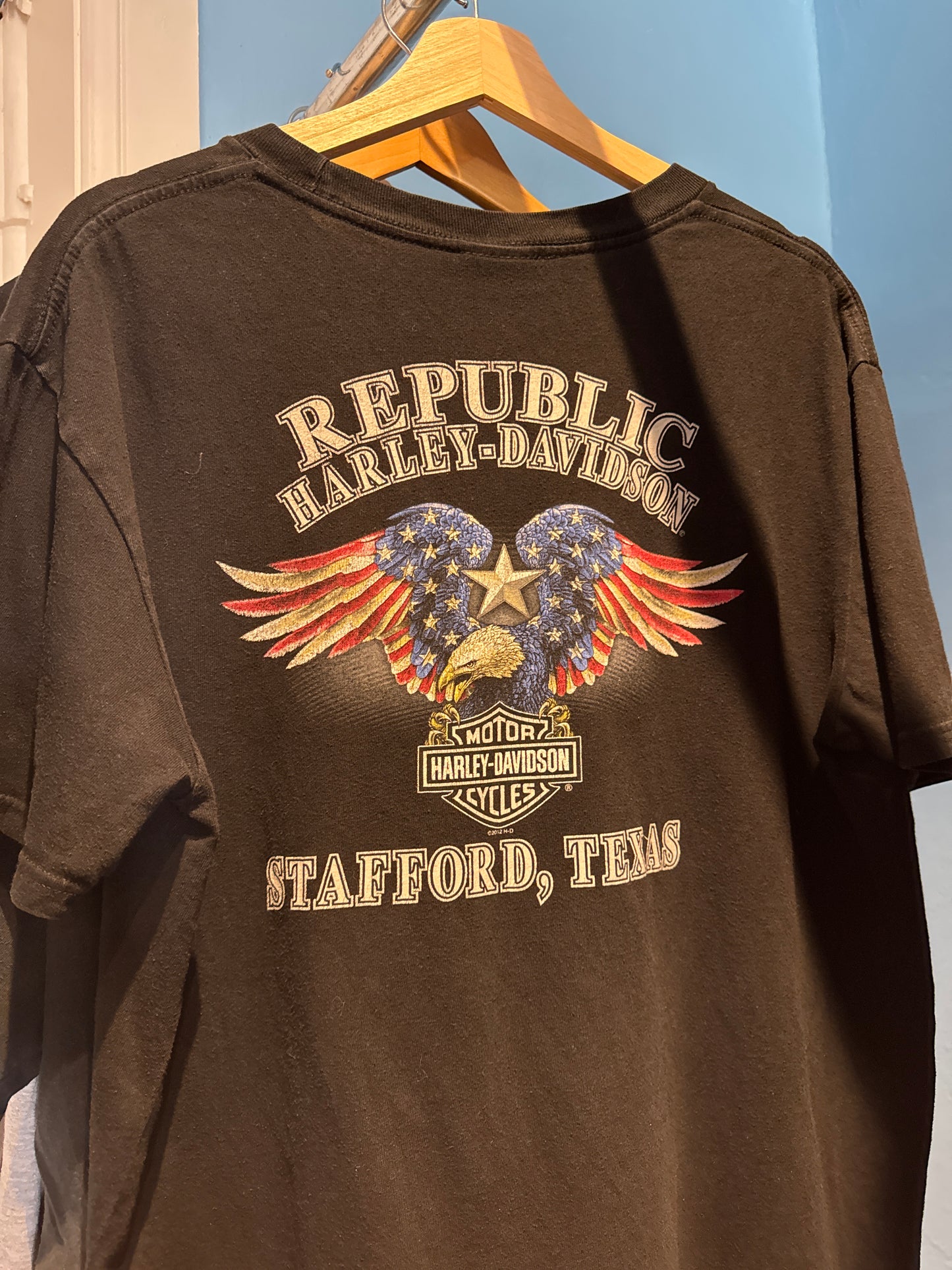 Vintage Harley-Davidson Texas Eagle Tee – L (AU L)
