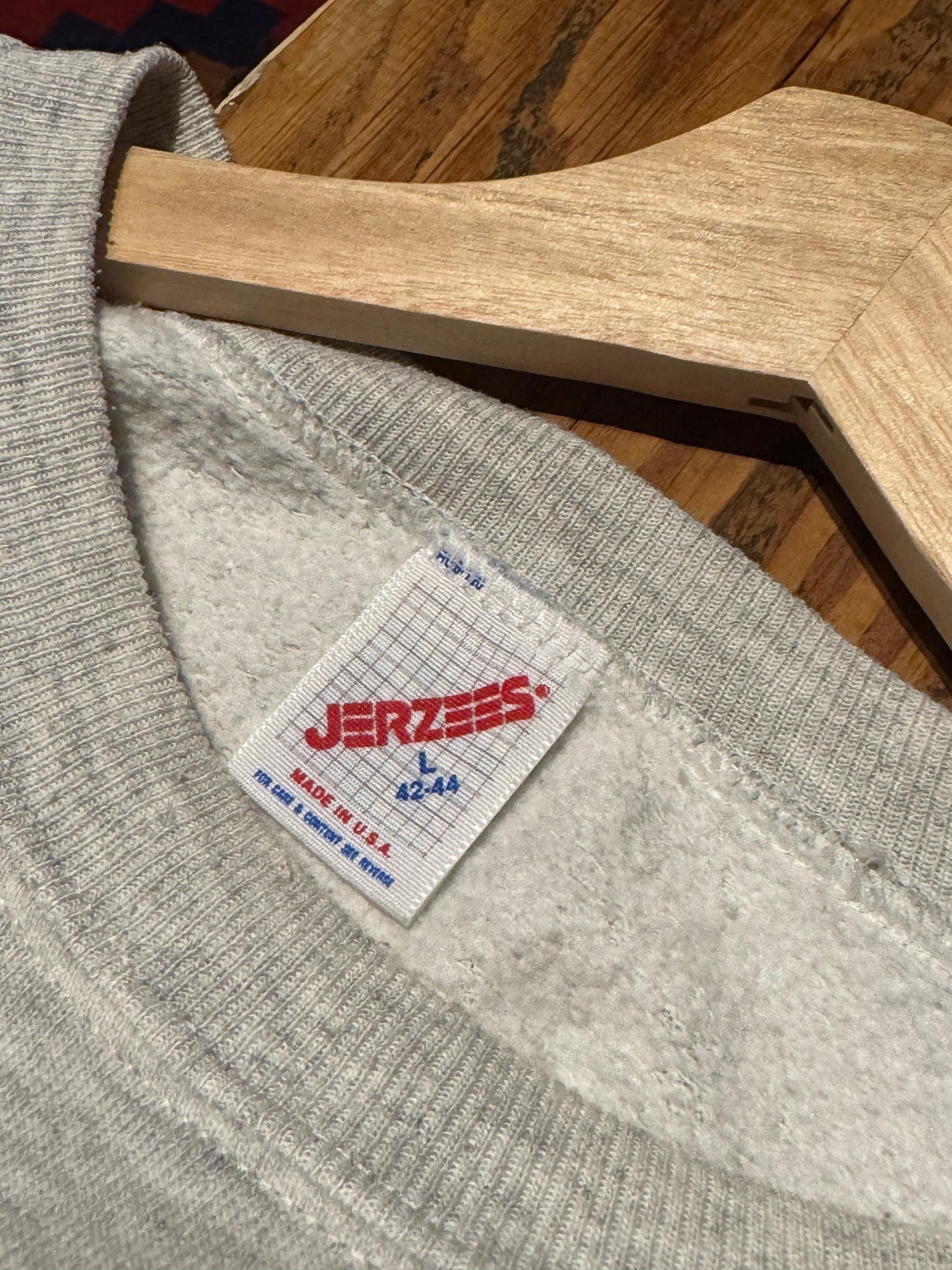 Vintage US 'Father Time' Grey Sweater [L]