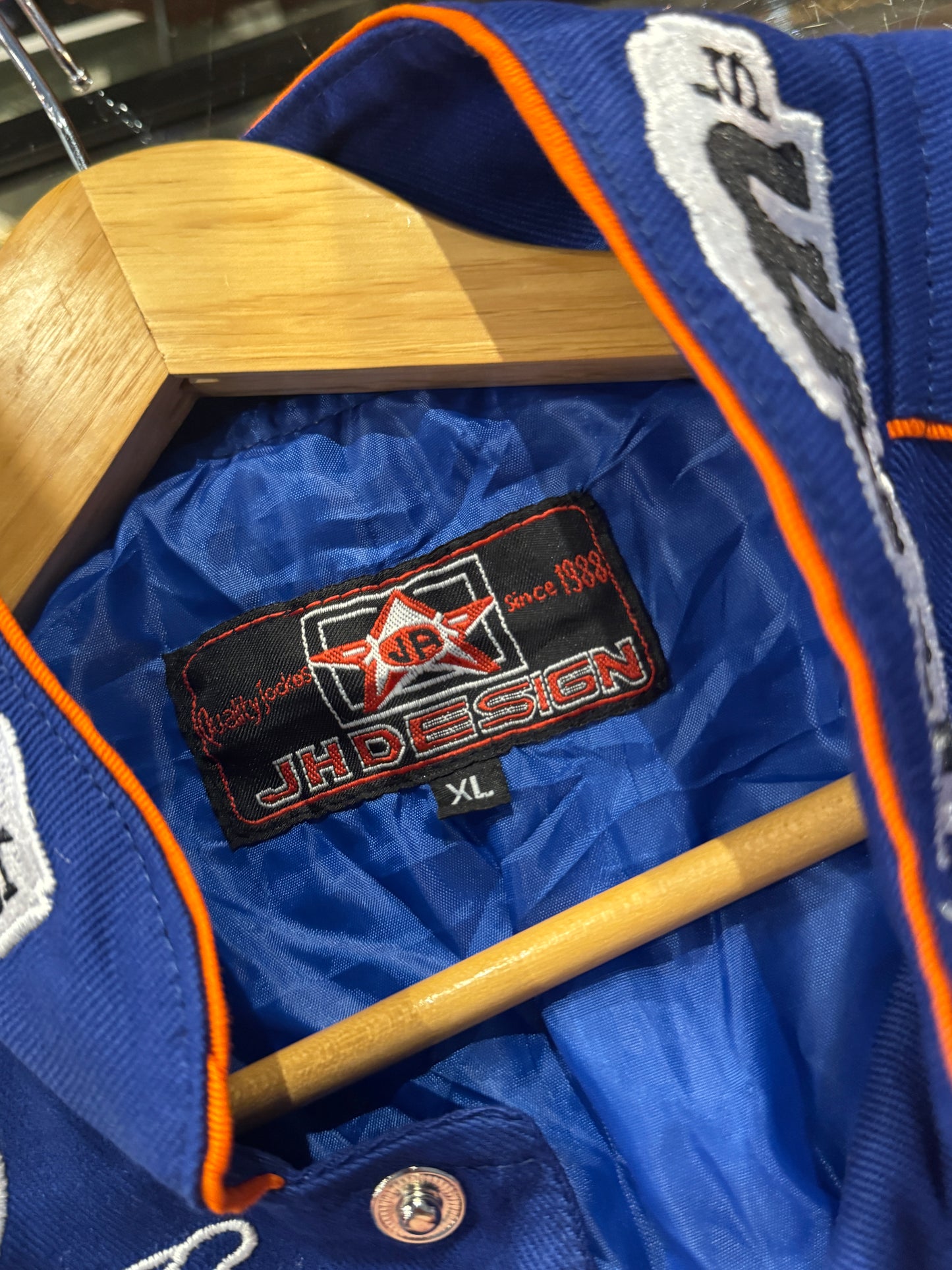 M&M’s Racing Jacket Reworked Patchwork