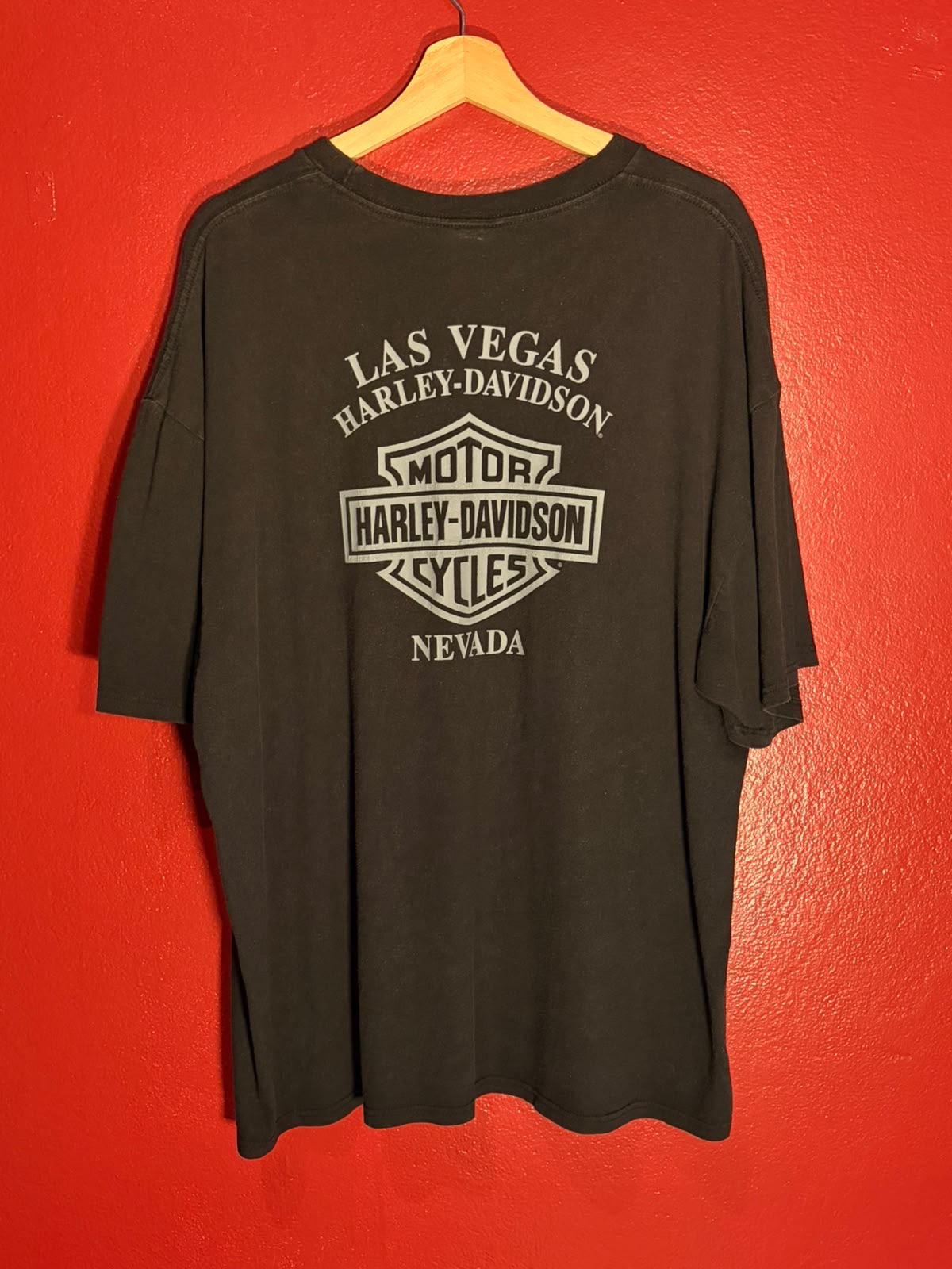 Harley-Davidson Las Vegas Engine Skull T-Shirt [XXL]