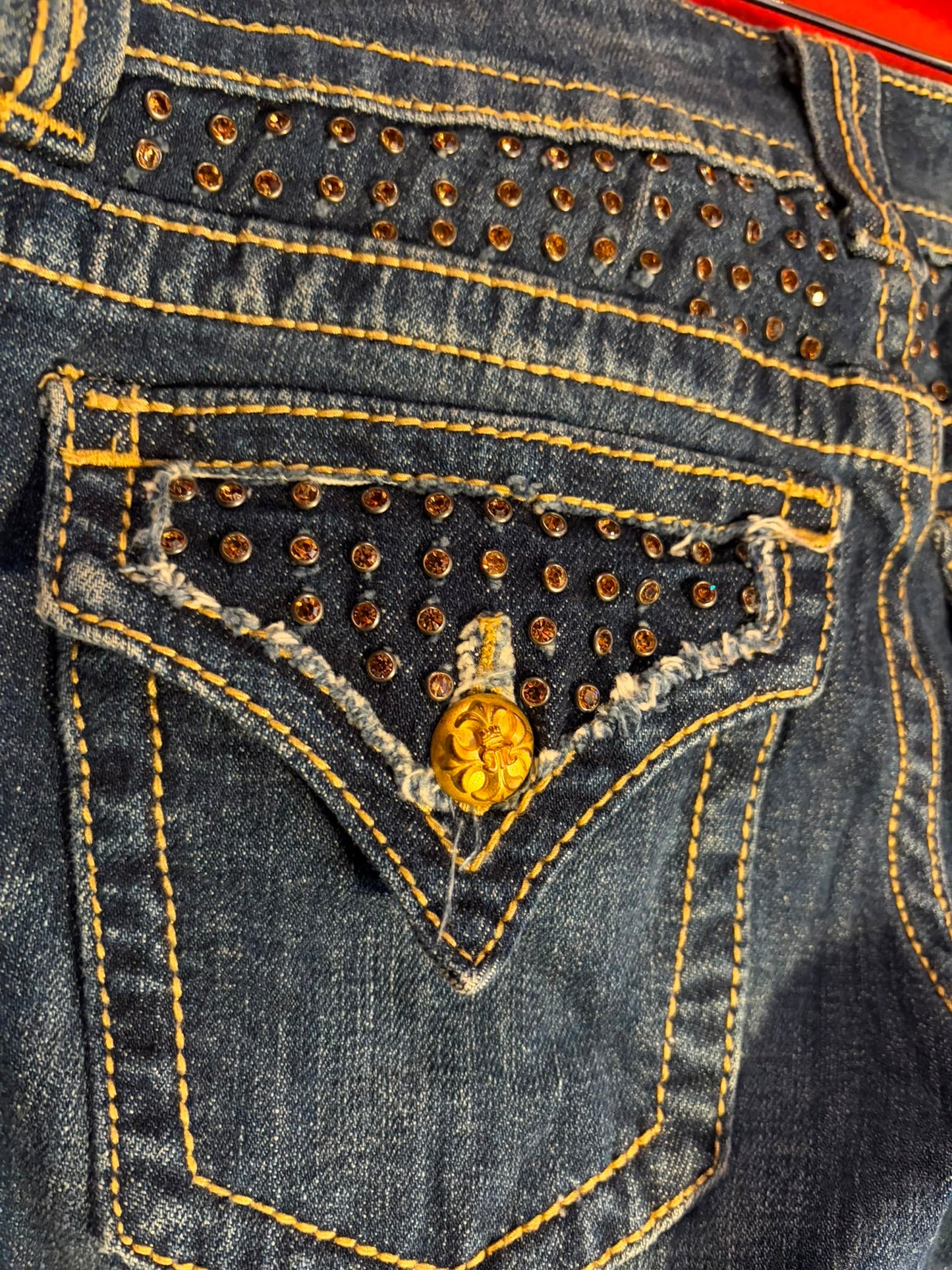 Miss Me Embellished Bootcut Jeans - W26 (AU 8)