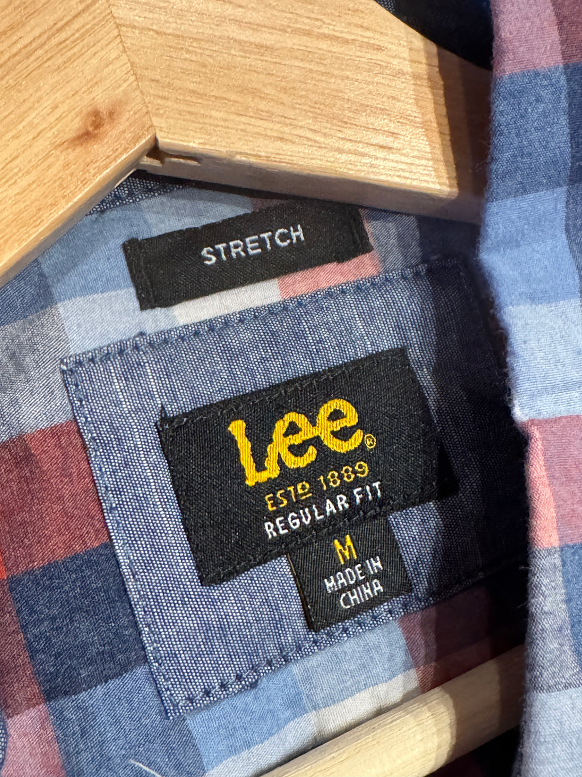 Lee Short Sleeve Check Shirt [M]