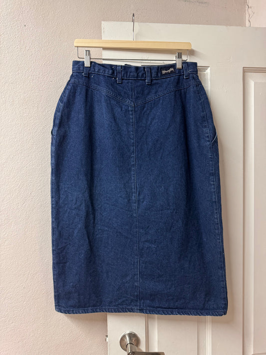 Vintage Wrangler Denim Skirt [AU 12]