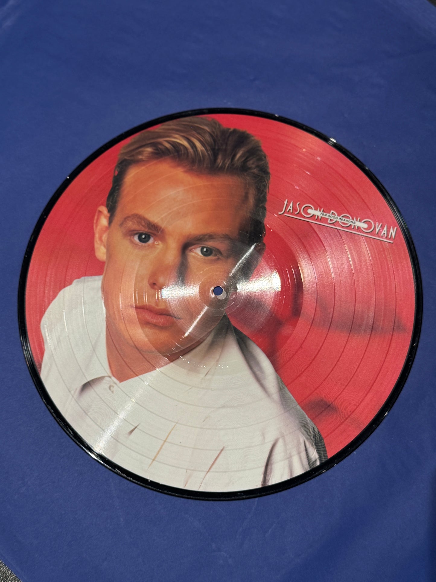 Jason Donovan - Ten Good Reasons (Picture Disc Vinyl LP, 1989)