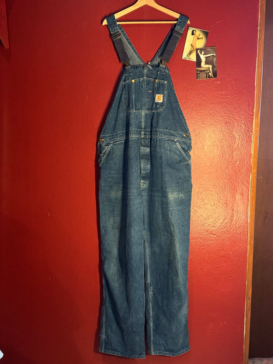 Vintage Carhartt Denim Bib Overalls