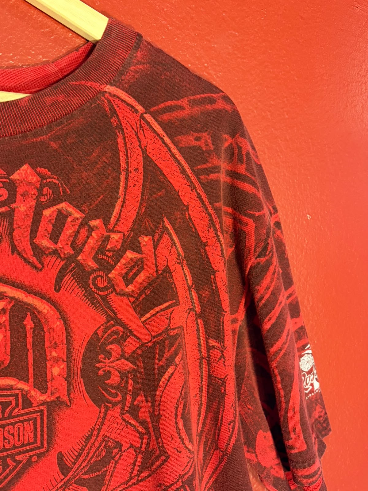 Harley-Davidson All Over Graphic T-Shirt [L]