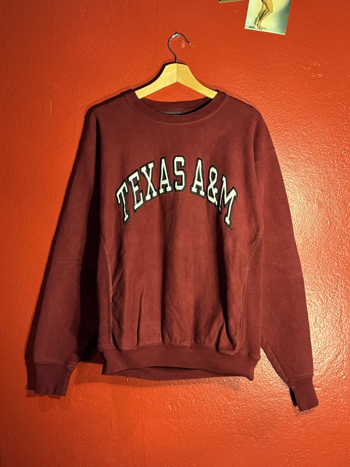 Y2K Texas A&M Crewneck Sweatshirt [M]