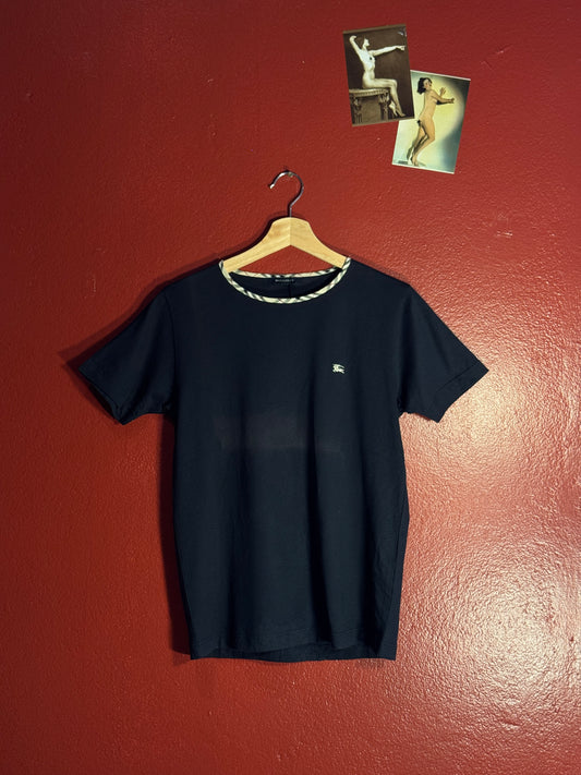 Burberry London Nova Check Trim Tee - S (AU 8-10)