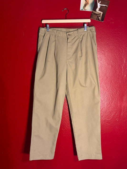 Vintage Dickies Pleated Work Pants (32x30)
