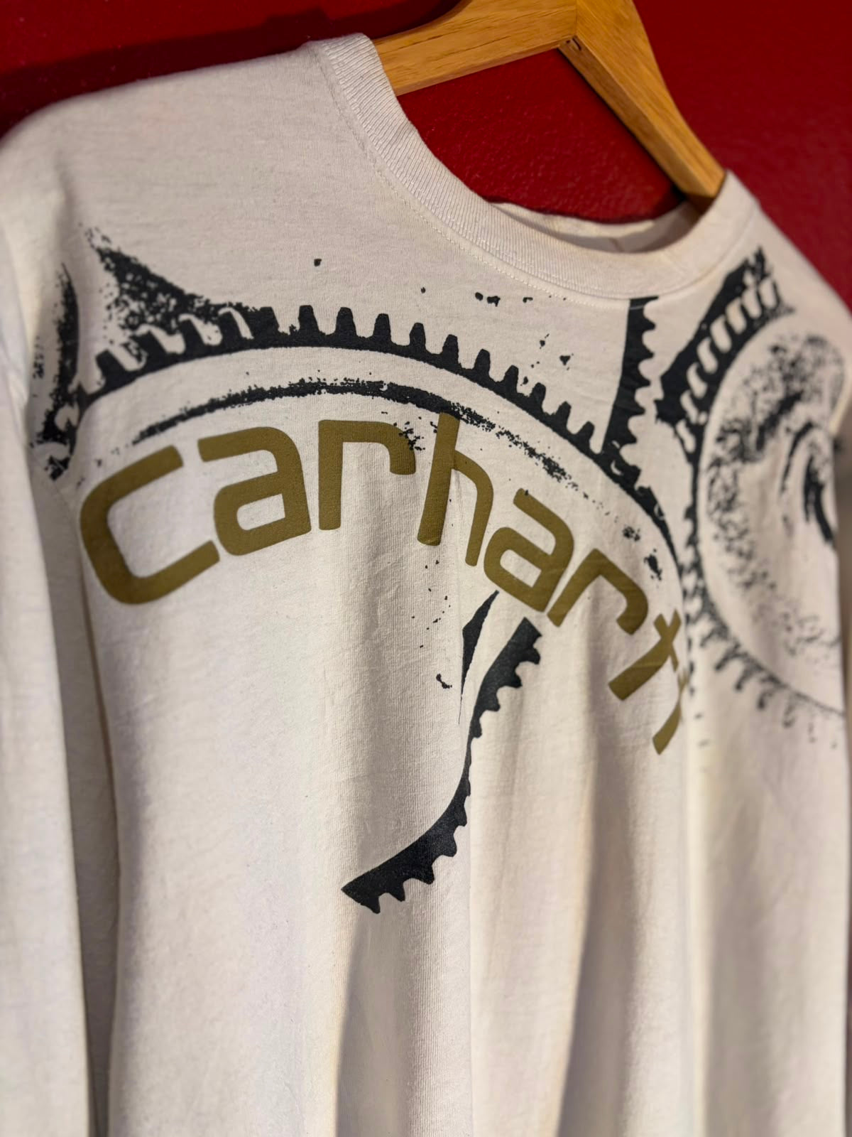 Vintage Carhartt Graphic Long Sleeve Tee - M (AU M/L)