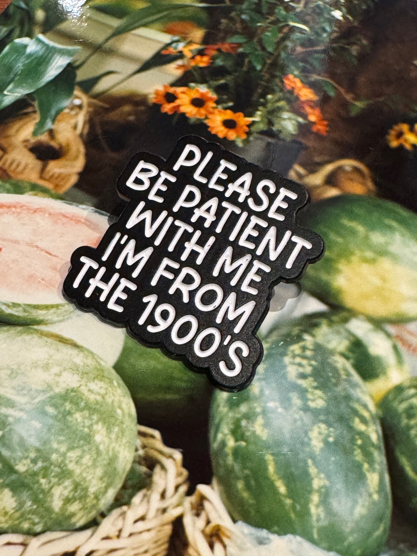 “From The 1900s” Enamel Pin