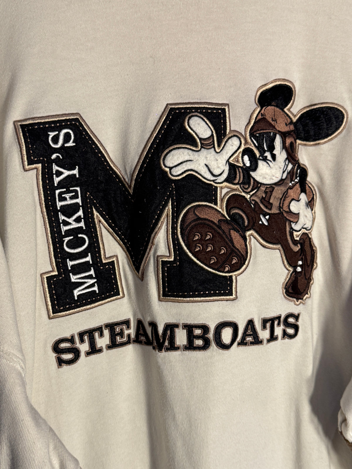Vintage Disneyland Mickey Steamboats Long Sleeve - (AU XL)