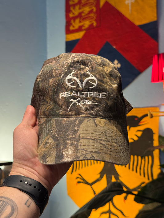 Vintage Realtree Xtra Camo Trucker Cap