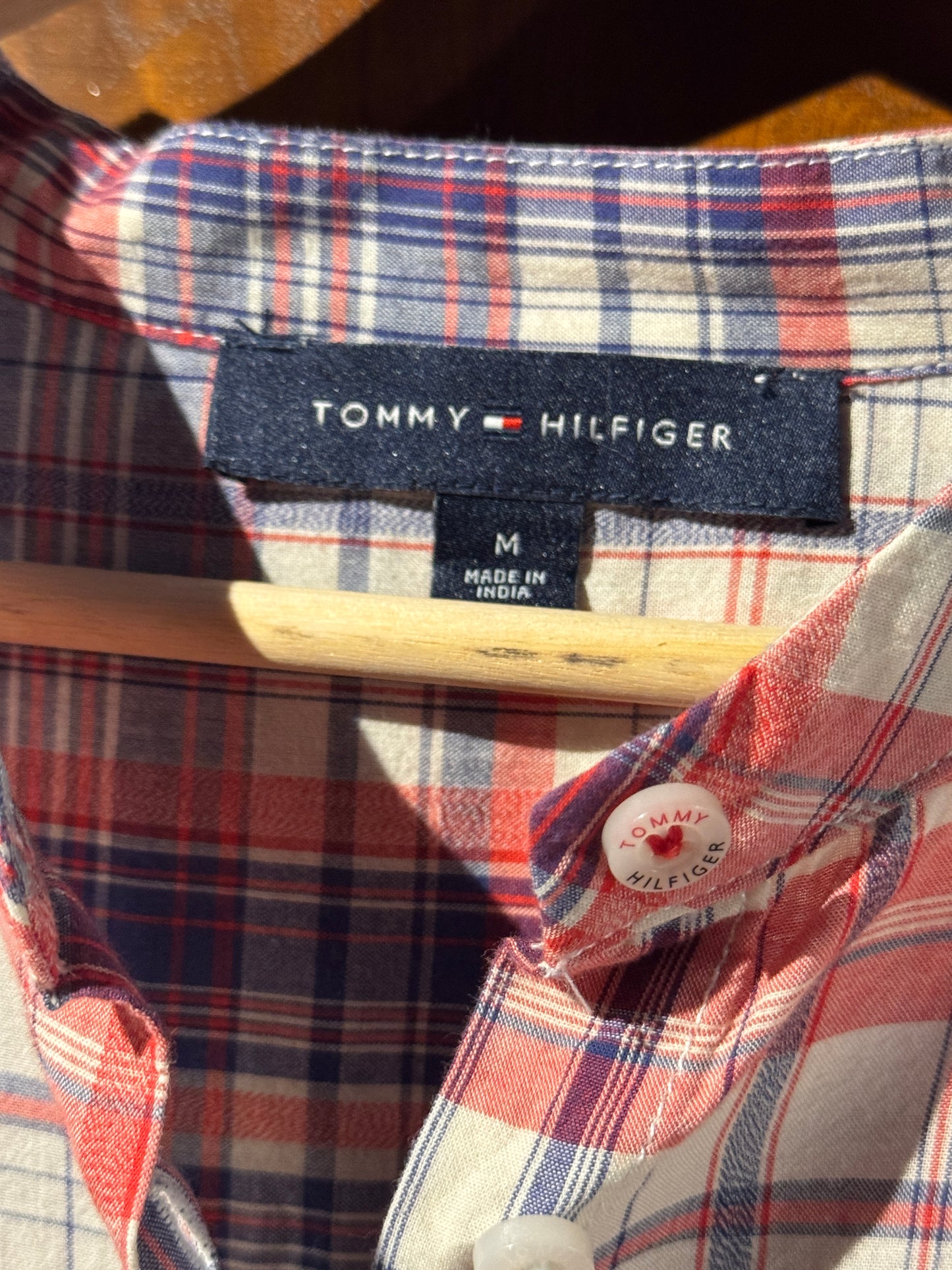 Tommy Hilfiger Plaid Tiered Dress [Size M]