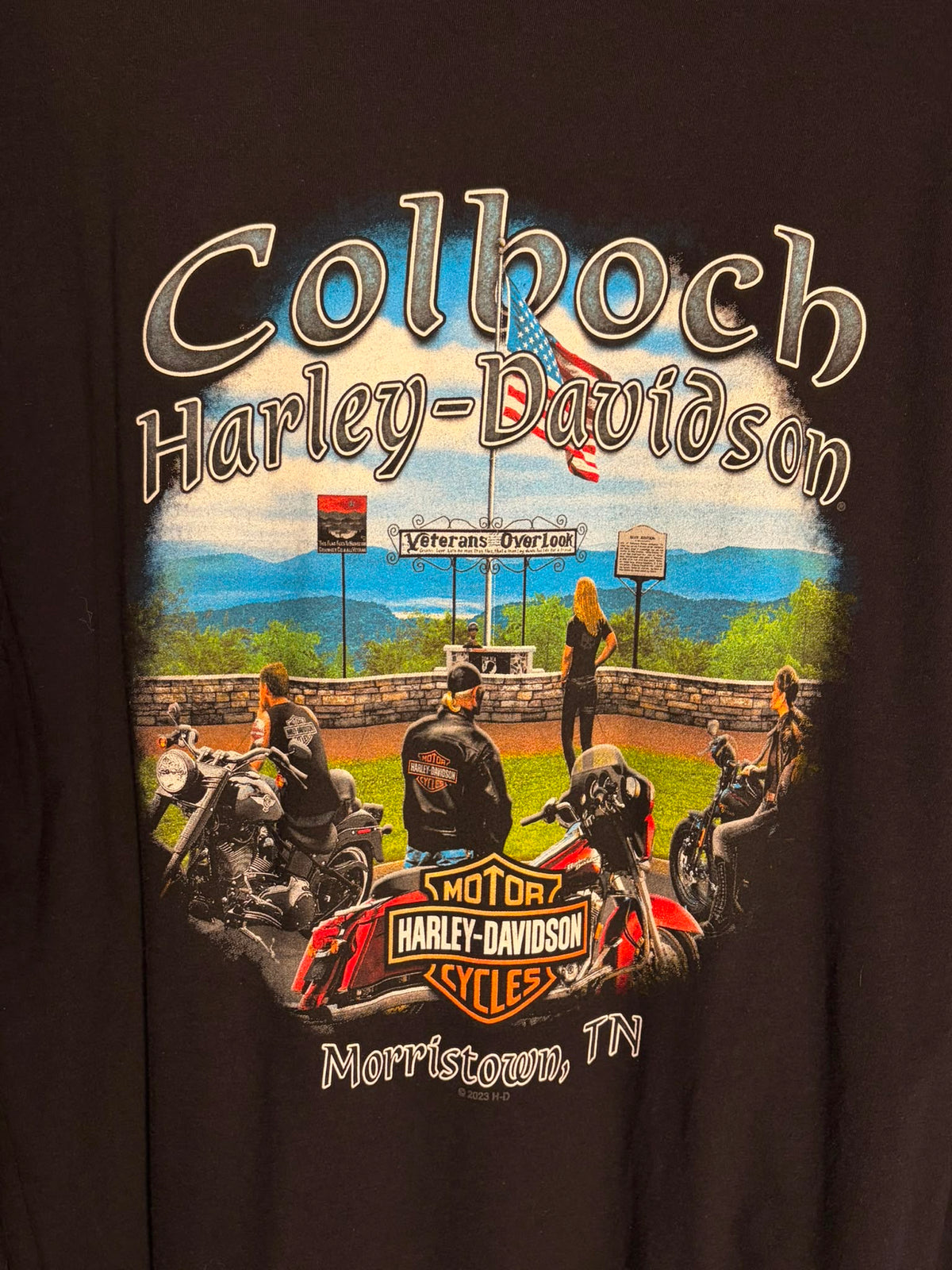Harley-Davidson Colboch Veterans Overlook T-Shirt [XL]