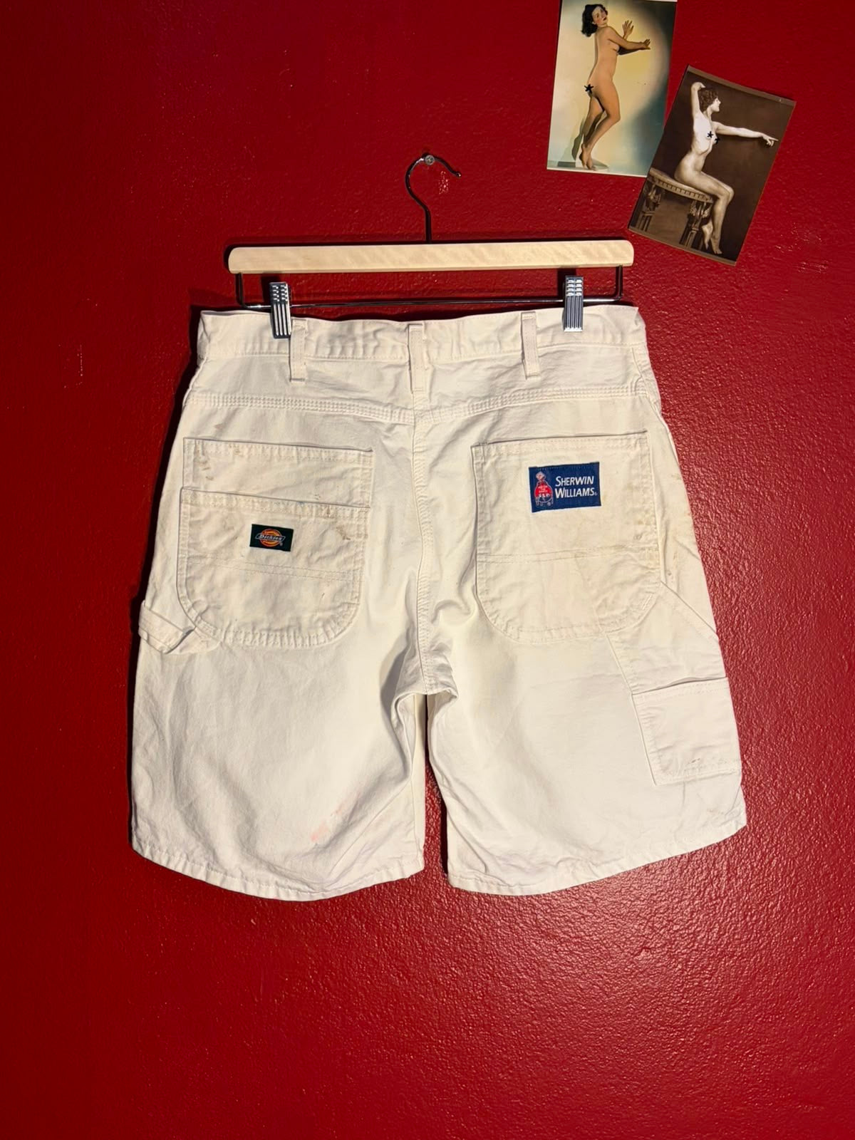 Vintage Dickies Sherwin-Williams Painter Shorts (32)