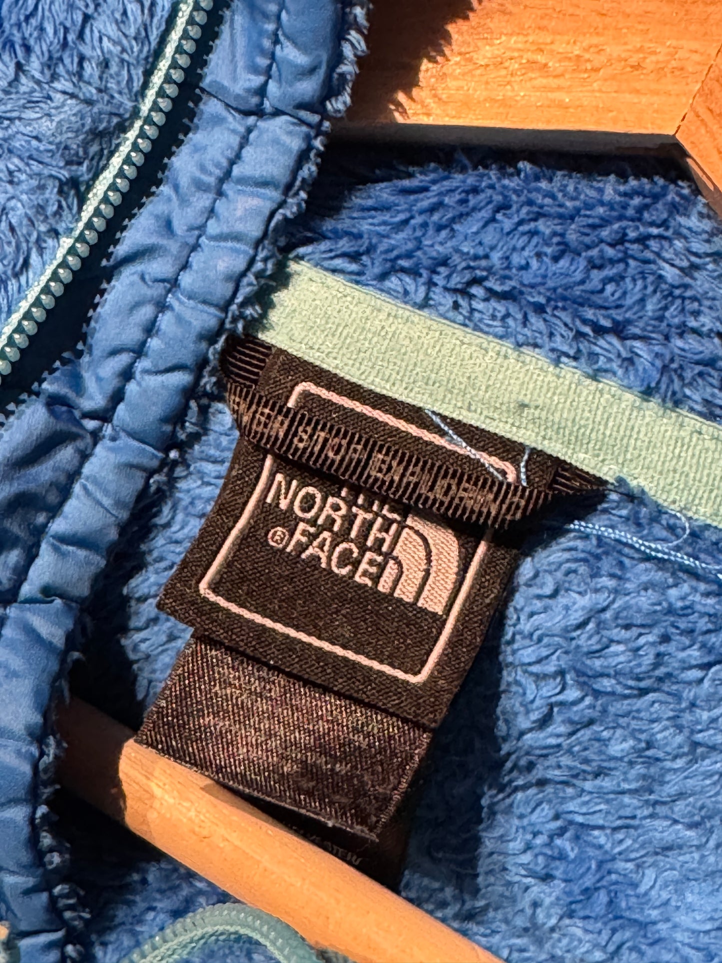 Vintage The North Face Blue Fleece Jacket (XS)