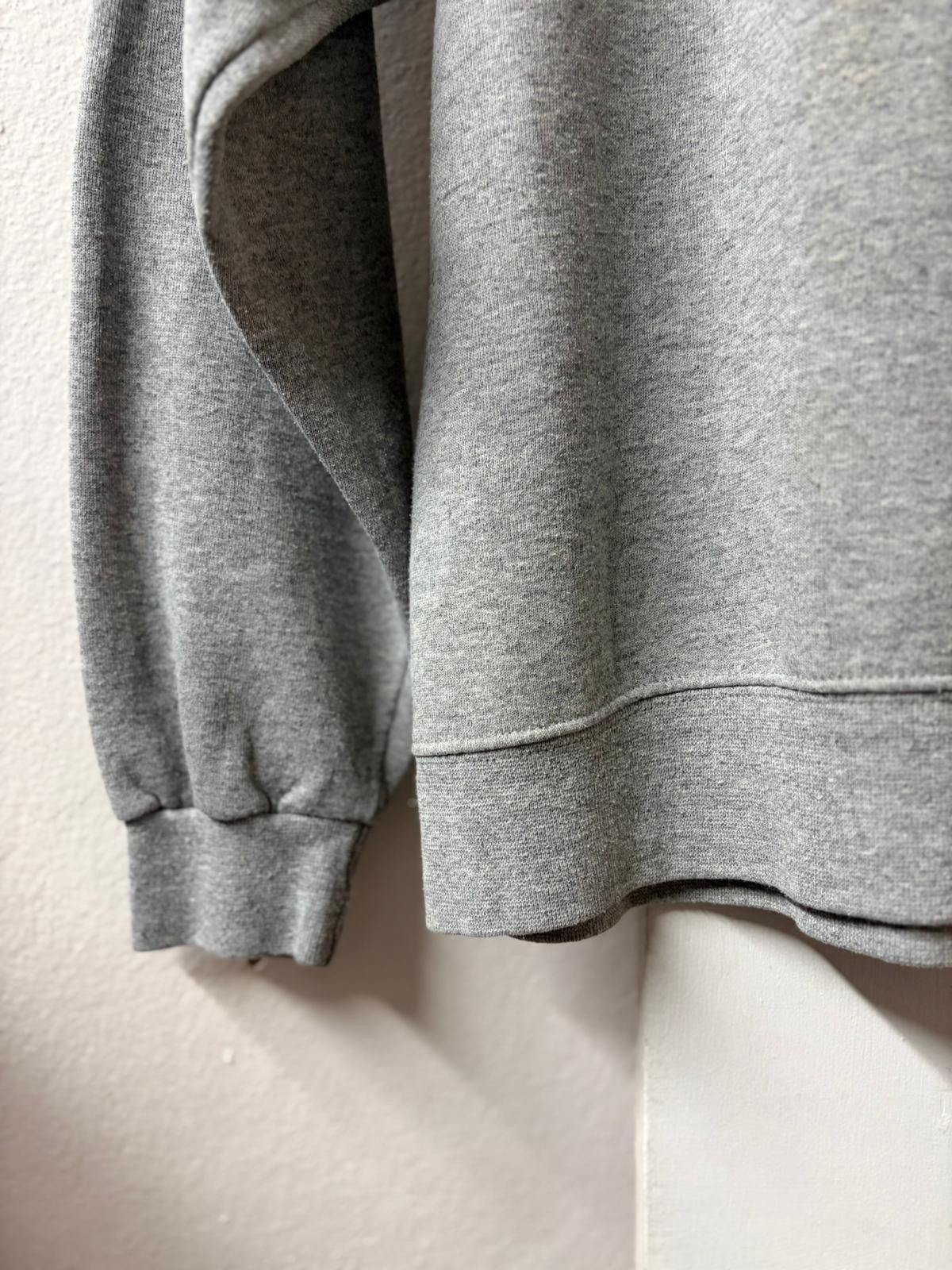 NAVY Grey Crewneck Jumper [M]