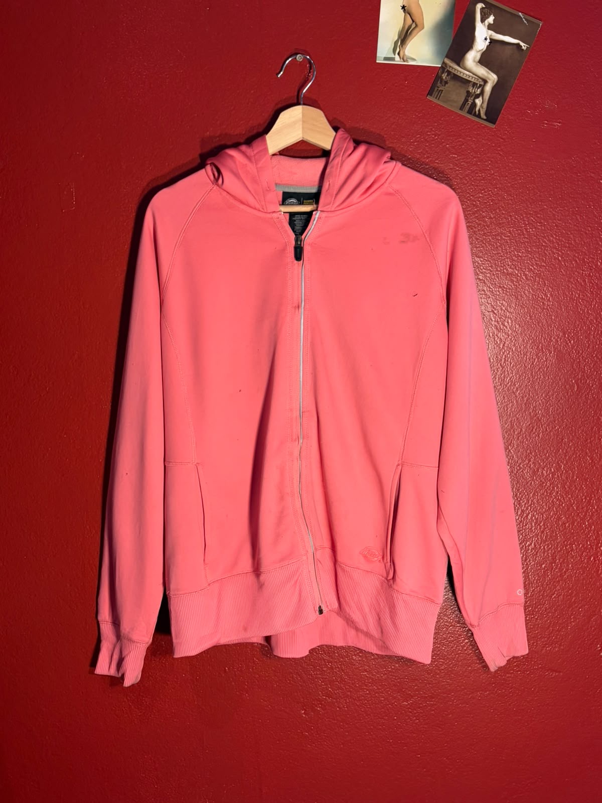 Dickies Performance System Pink Zip Hoodie [XL]