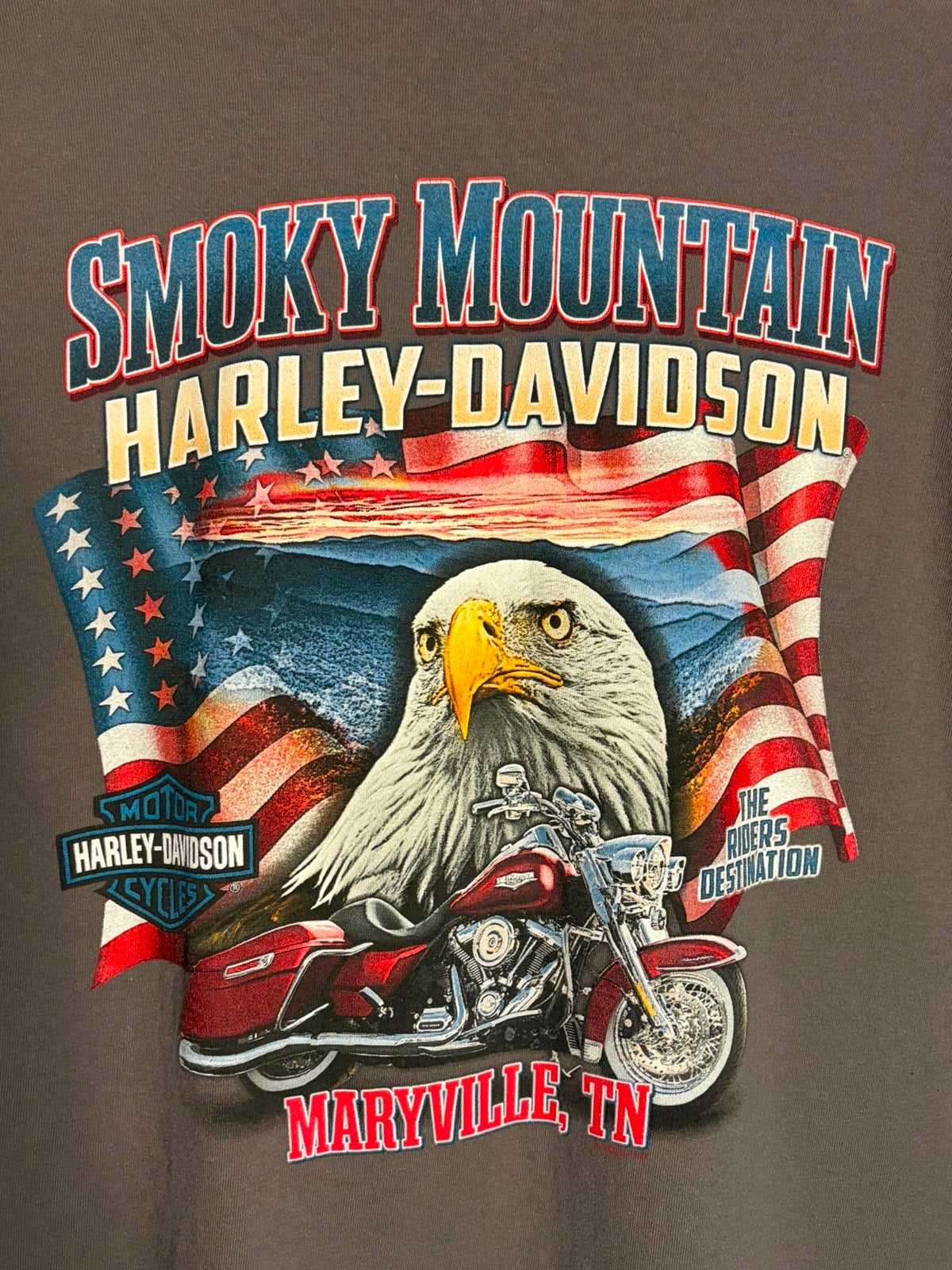 Harley-Davidson Smoky Mountain Graphic T-Shirt [L]