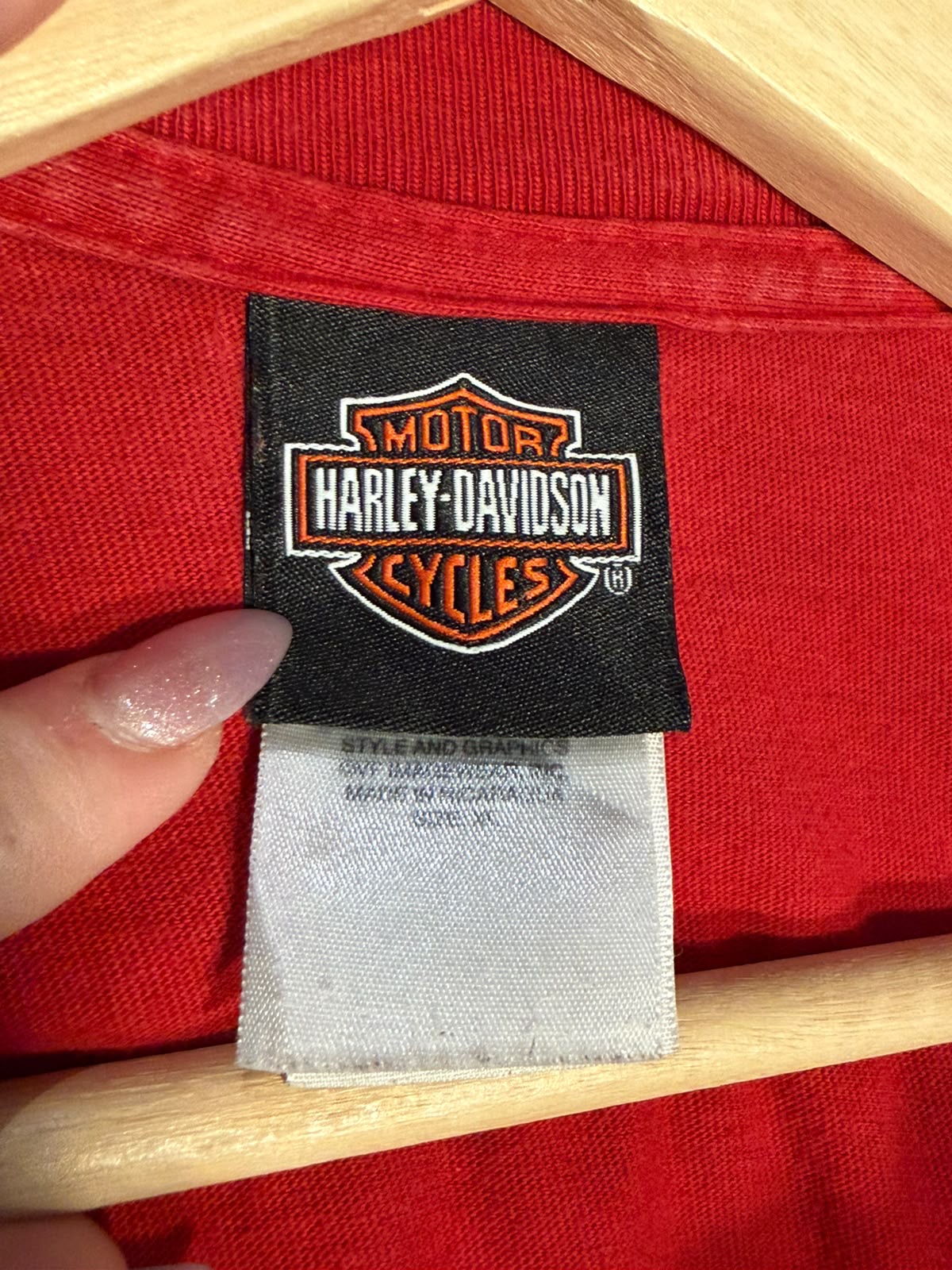 Harley-Davidson All Over Graphic T-Shirt [L]