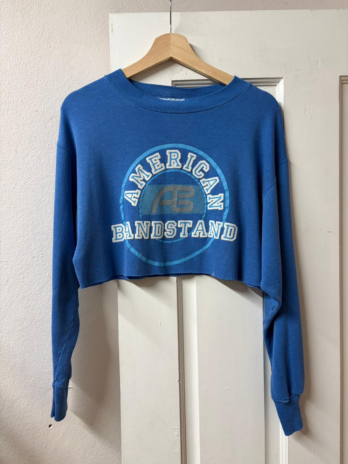 American Bandstand Cropped Crewneck Jumper [M]