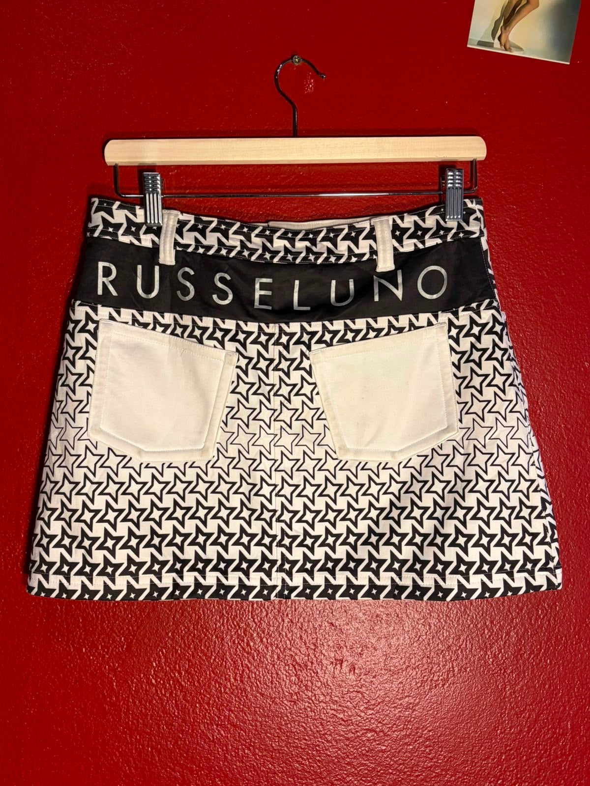 Russeluno Star Print Golf Skirt [AU 8-10]