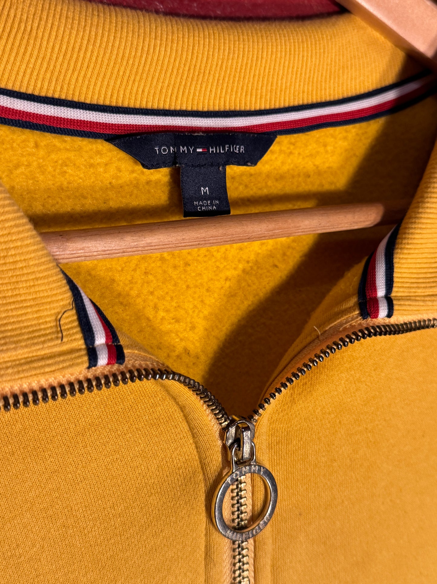 Tommy Hilfiger Quarter Zip Sweatshirt - M (AU M)