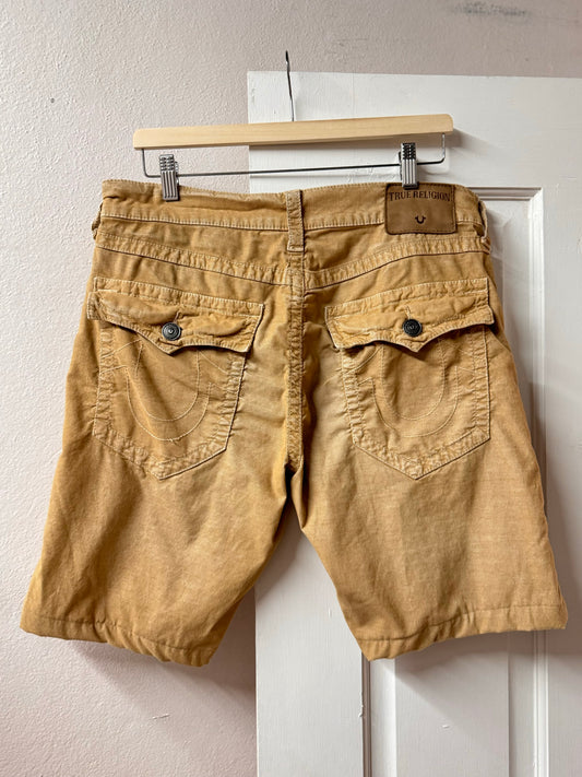 True Religion Corduroy Mens Shorts [34"]