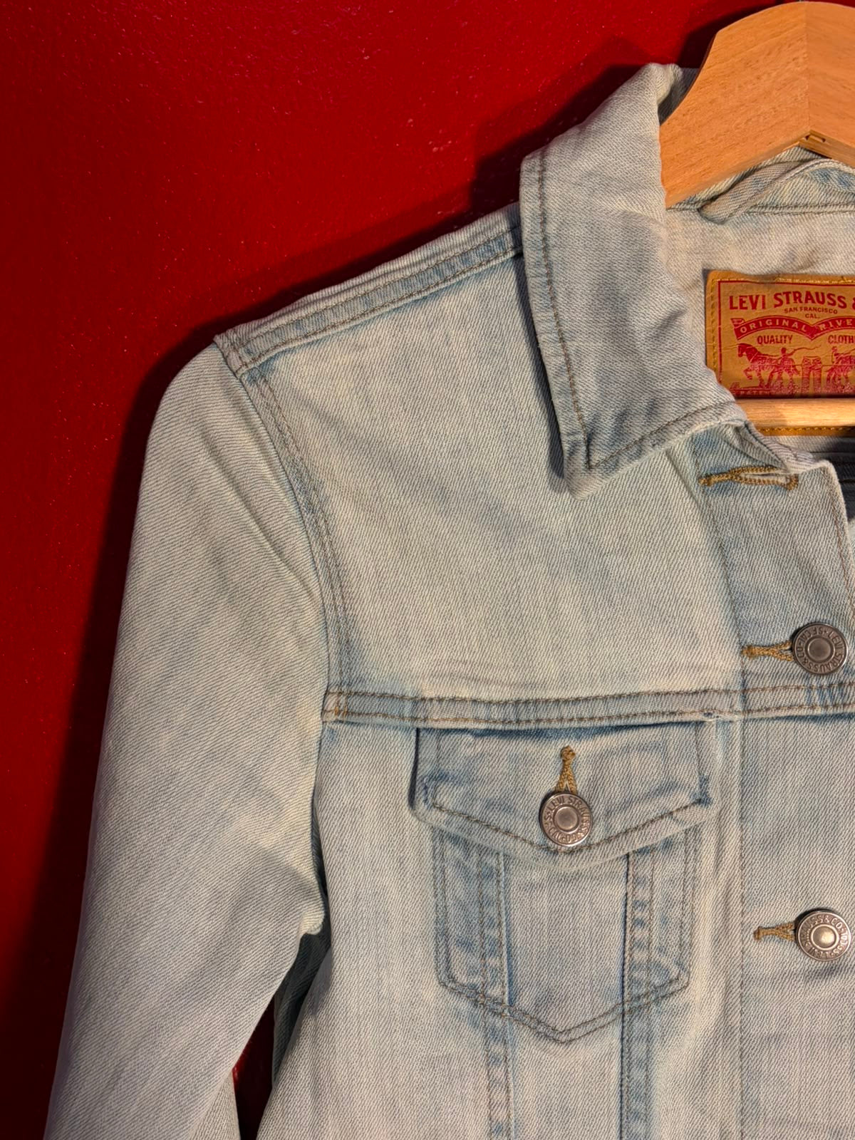 Levi Acid Wash Denim Jacket [XS]
