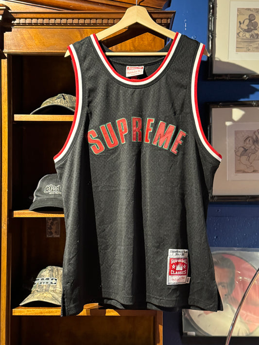 SUPREME x Mitchell & Ness Classics Mesh Singlet