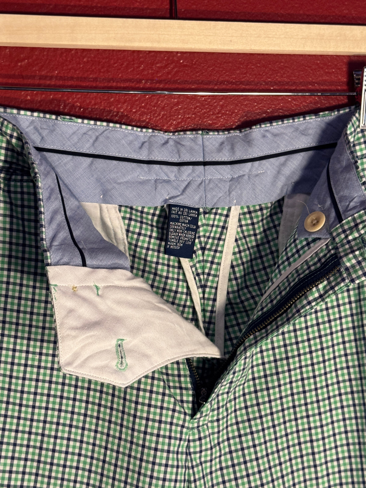 Polo Golf Ralph Lauren Gingham Shorts [36]