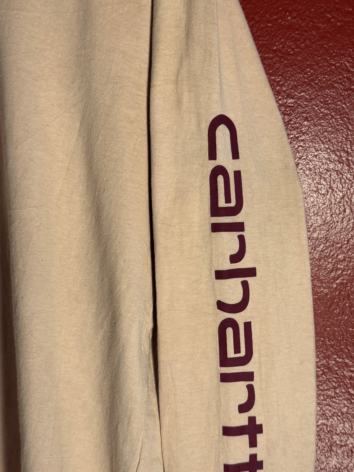 Carhartt Long Sleeve Logo T-Shirt - M (AU M)