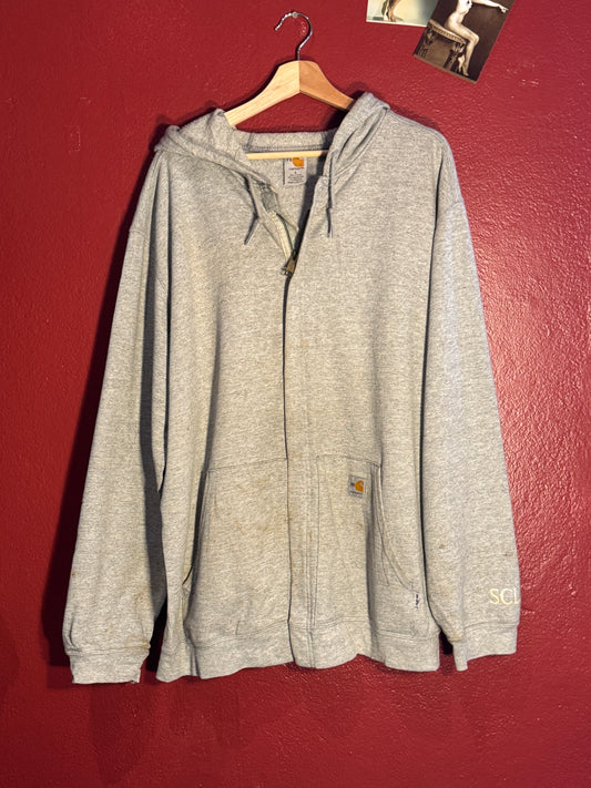 Carhartt FR Flame-Resistant Full Zip Hooded Sweatshirt (L)