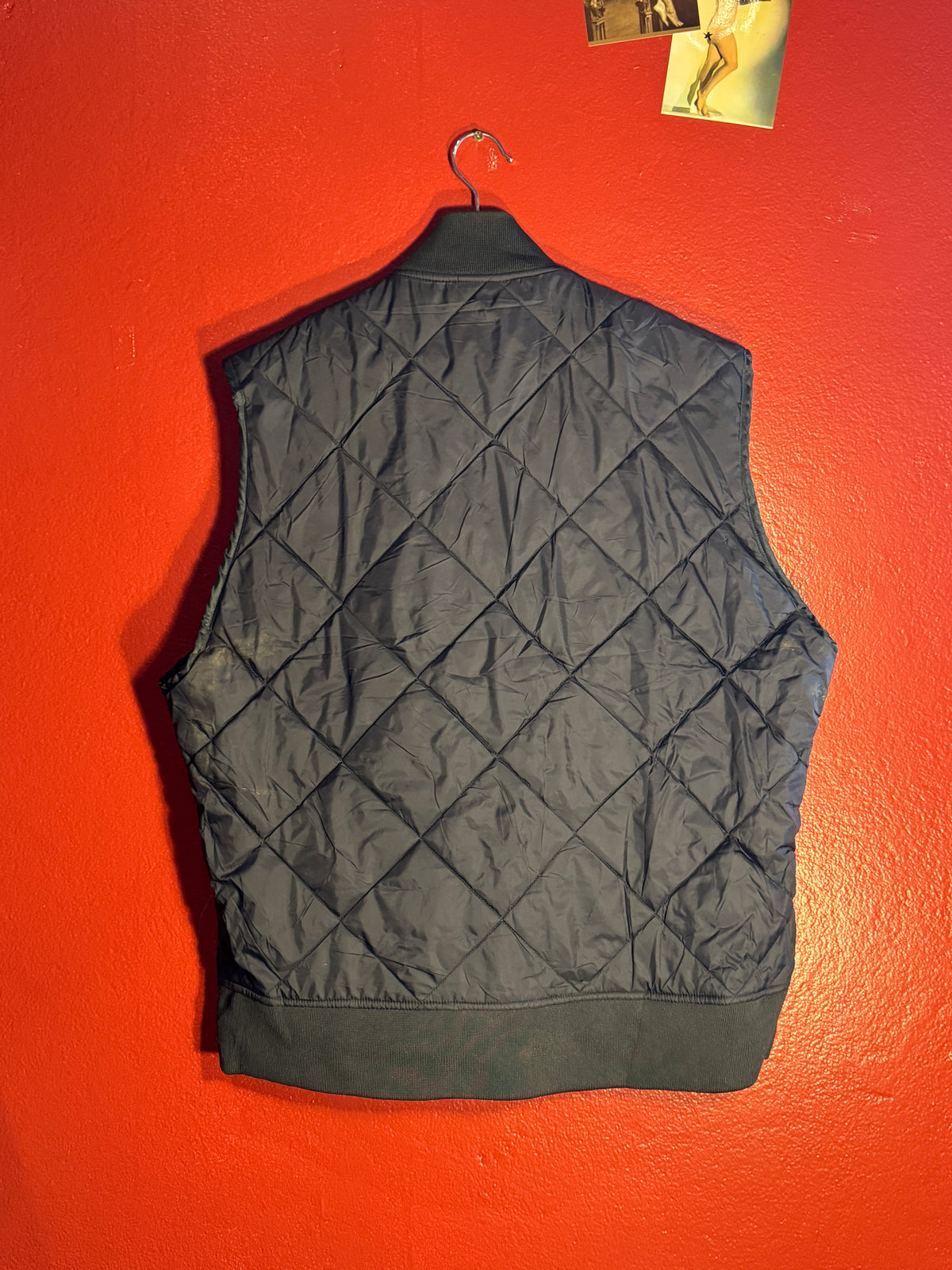 Dickies Quilted Work Vest - Black [L]