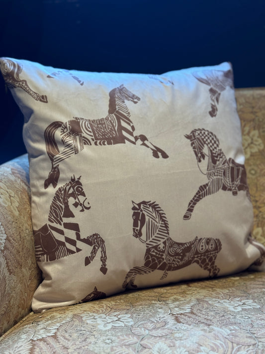 White Zebra Cushion 50x50cm