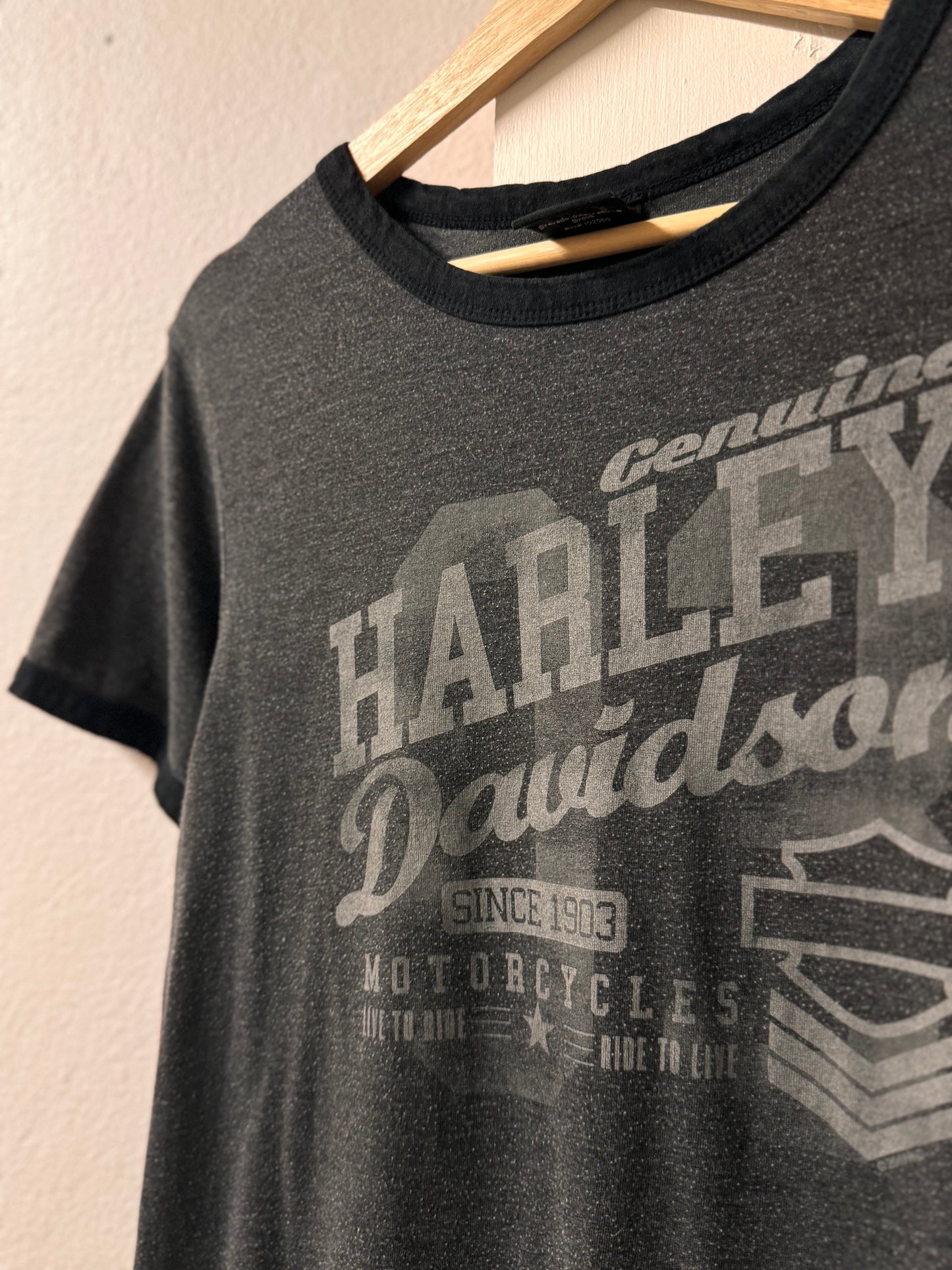 Harley Davidson Orlando Grey Womens Top [L]