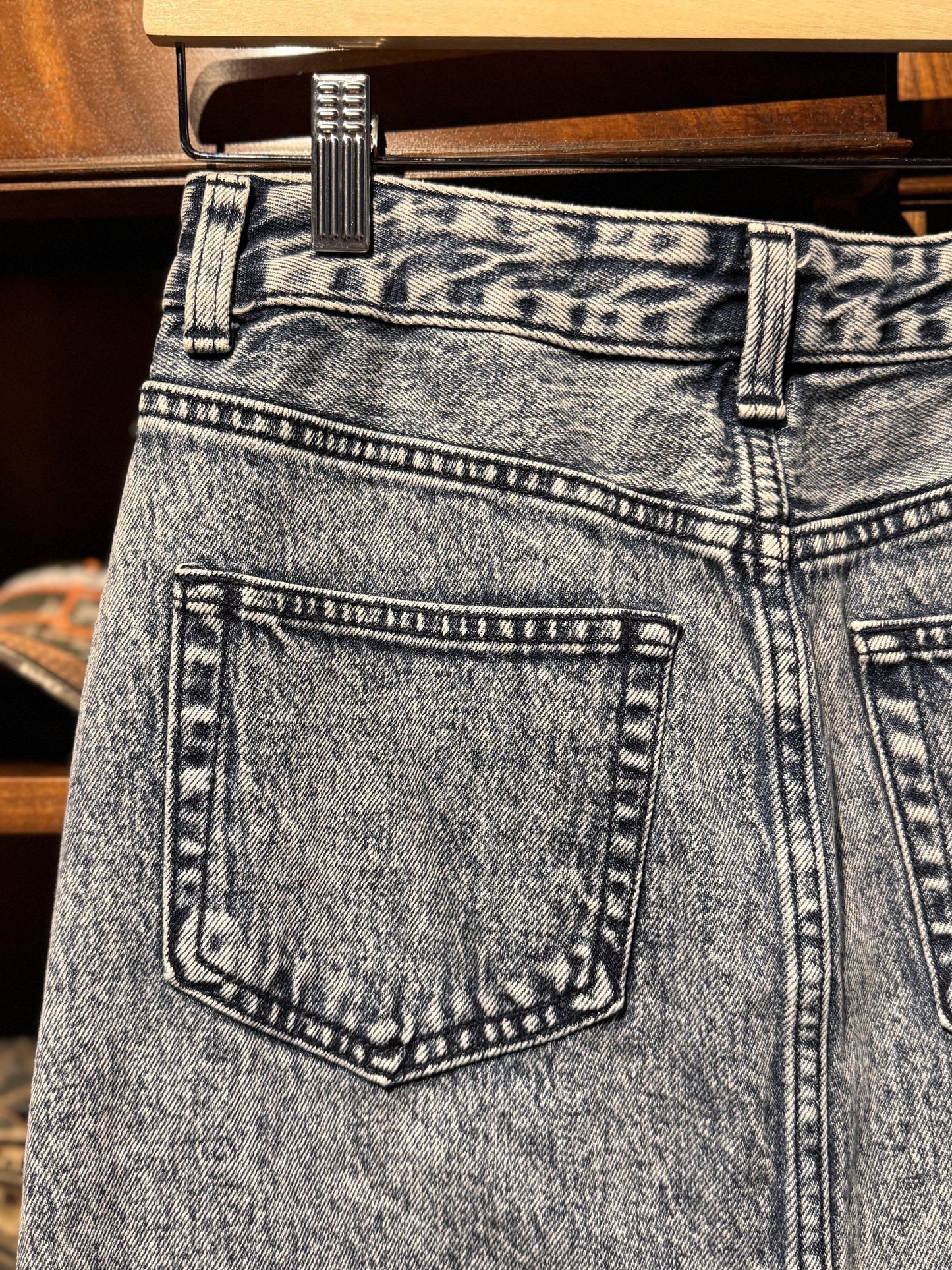 GU Womens Long Denim Skirt [AU 8-10]