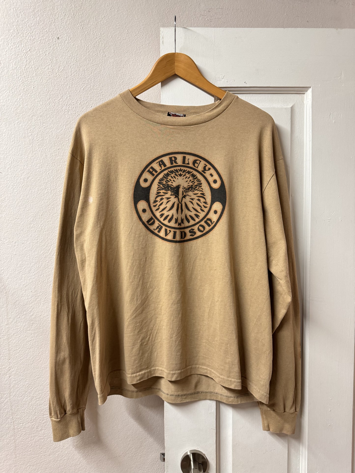 2000 Harley Davidson Prestonsburg Kentucky Long Sleeve Graphic Tee [L]