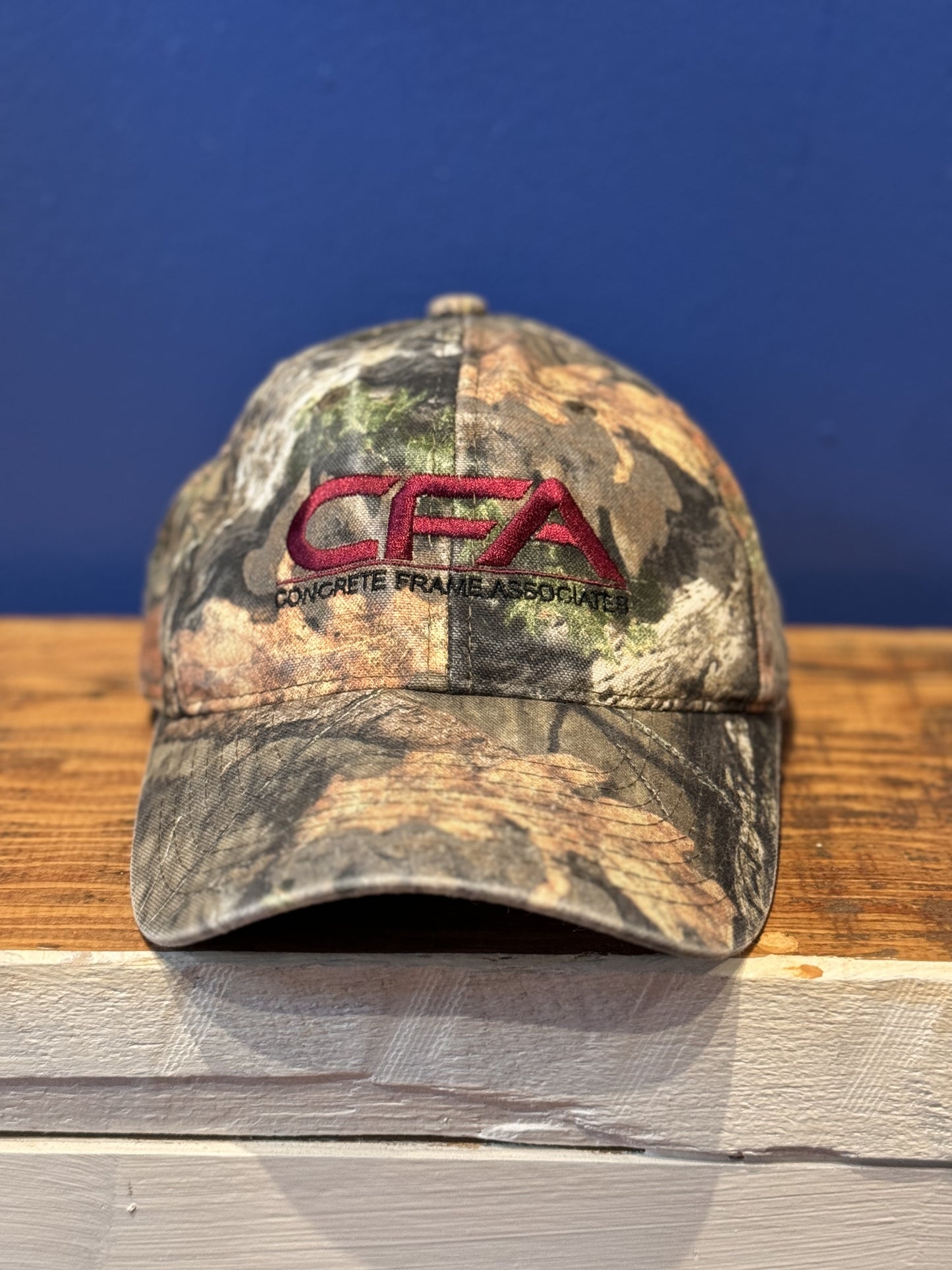 Vintage MossyOak Camo Hat