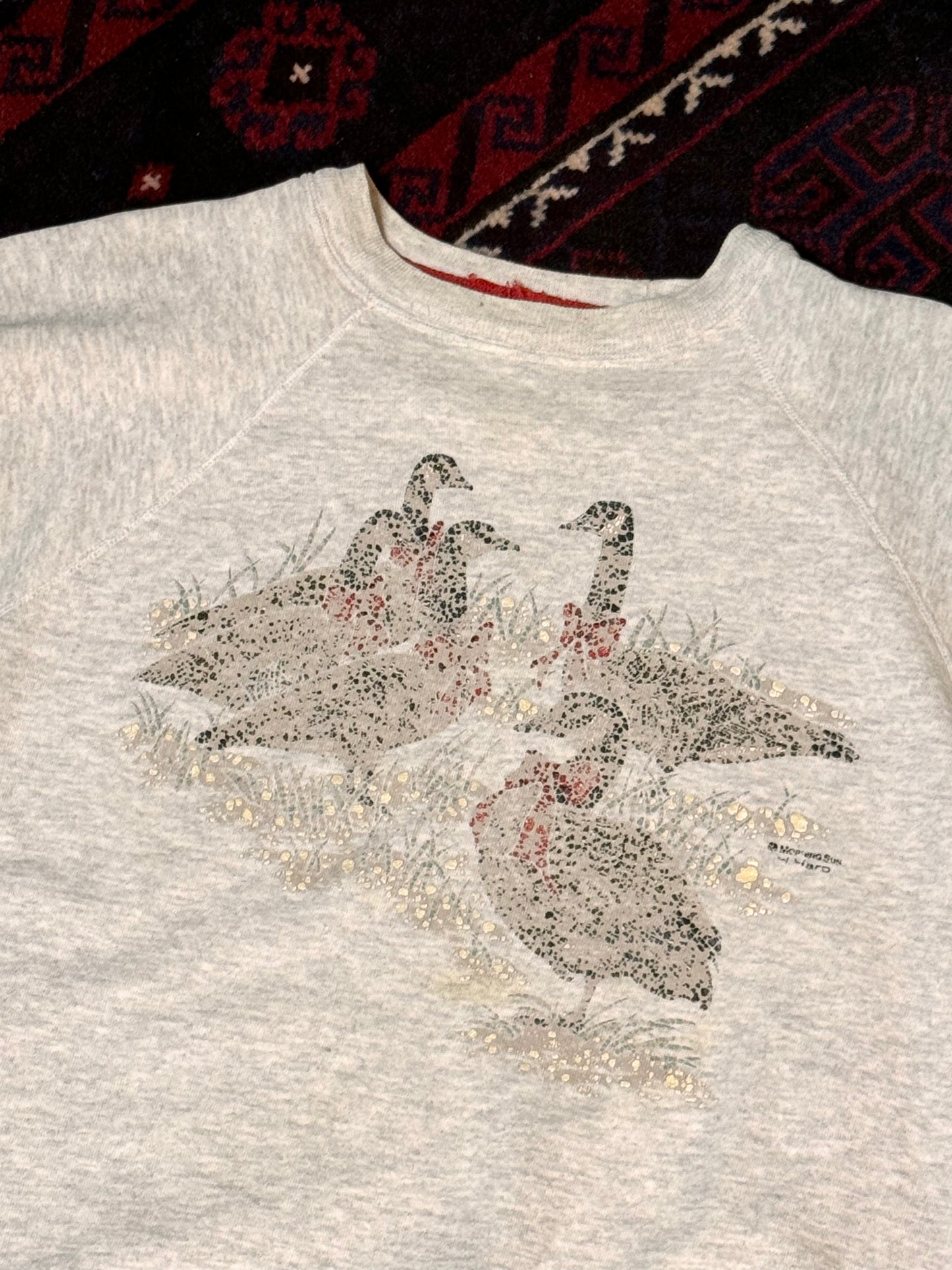 Vintage Grey Crewneck Sweater [L/XL]