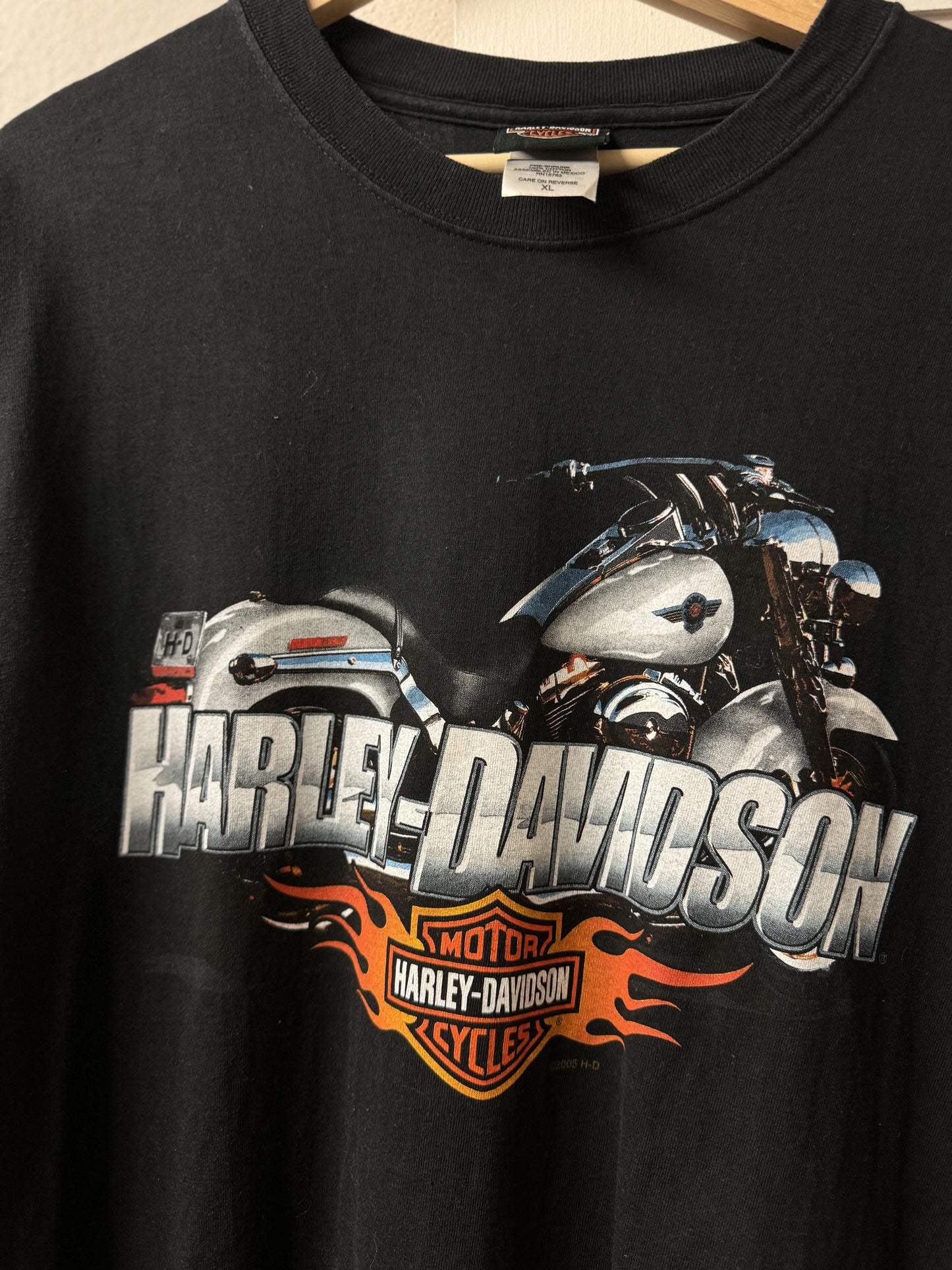 Harley Davidson York Pennsylvania Black Graphic Tee [XL]