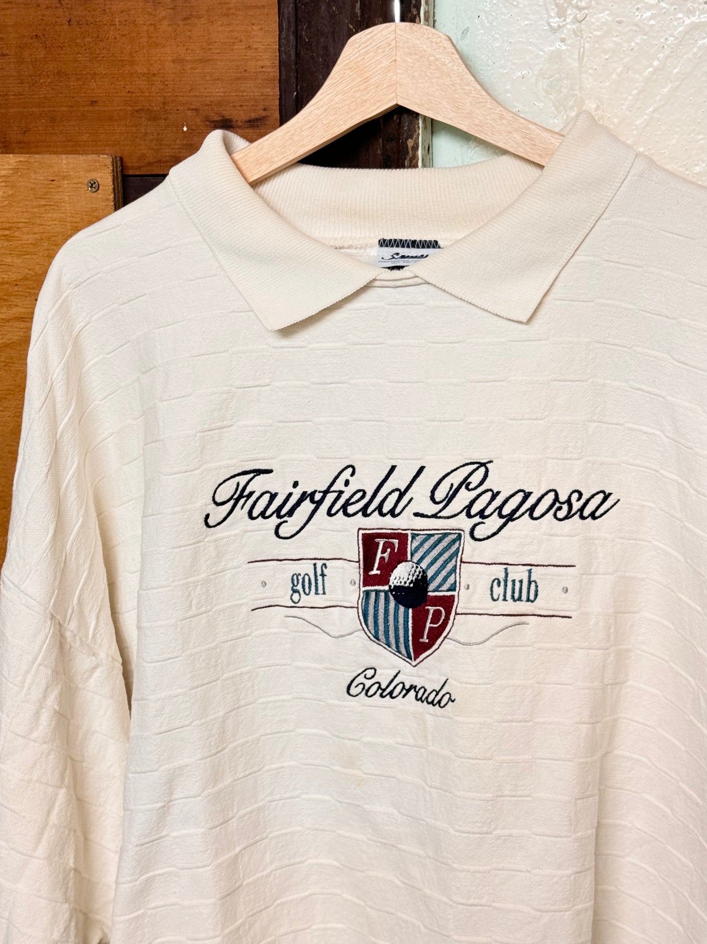 Vintage Fairfield Pagosa Collared Sweater [L]
