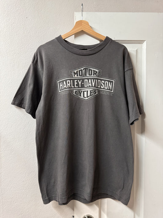 Harley Davidson Milwaukee Wisconsin Graphic Tee / Made in USA [L]