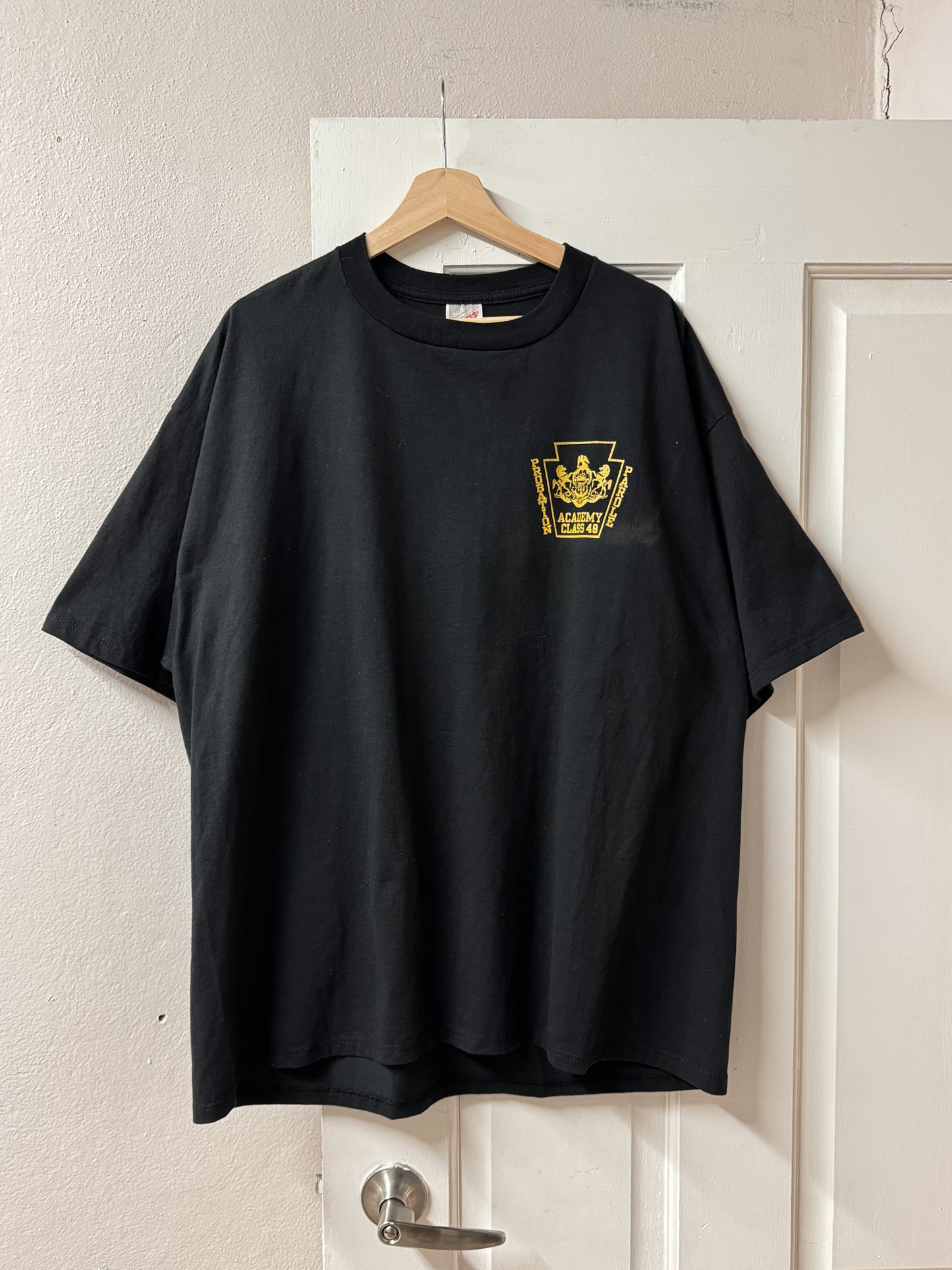 Probation Parole Academy Black Tee - Made in USA [2XL]