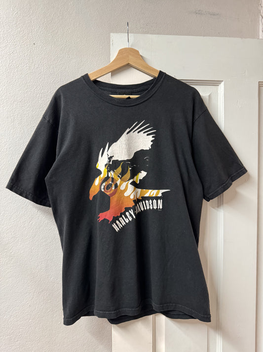 Harley Davidson Augusta Maine Graphic Tee [M]