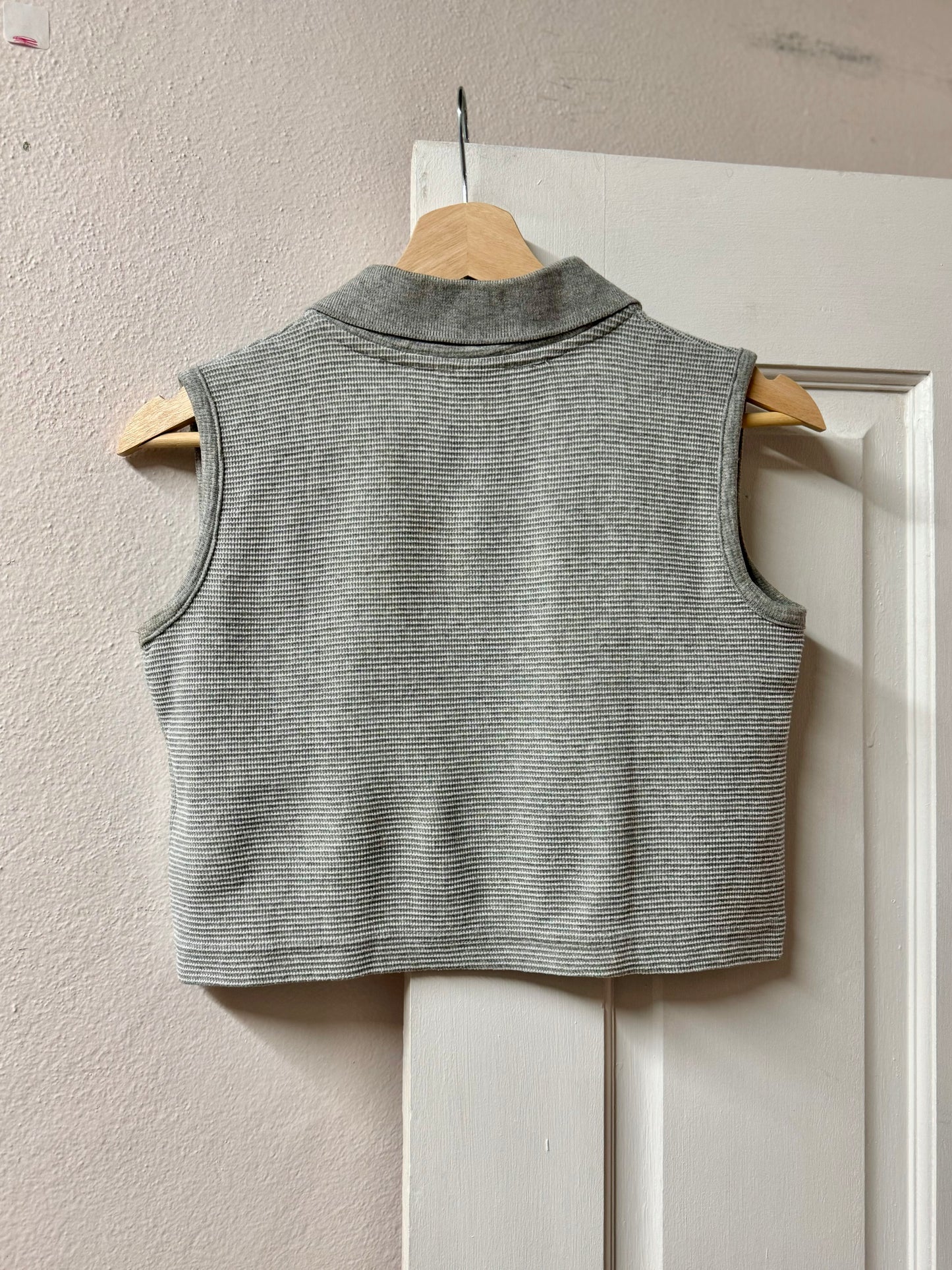 Champion Cropped Knit Tank - Made in Italy [S]
