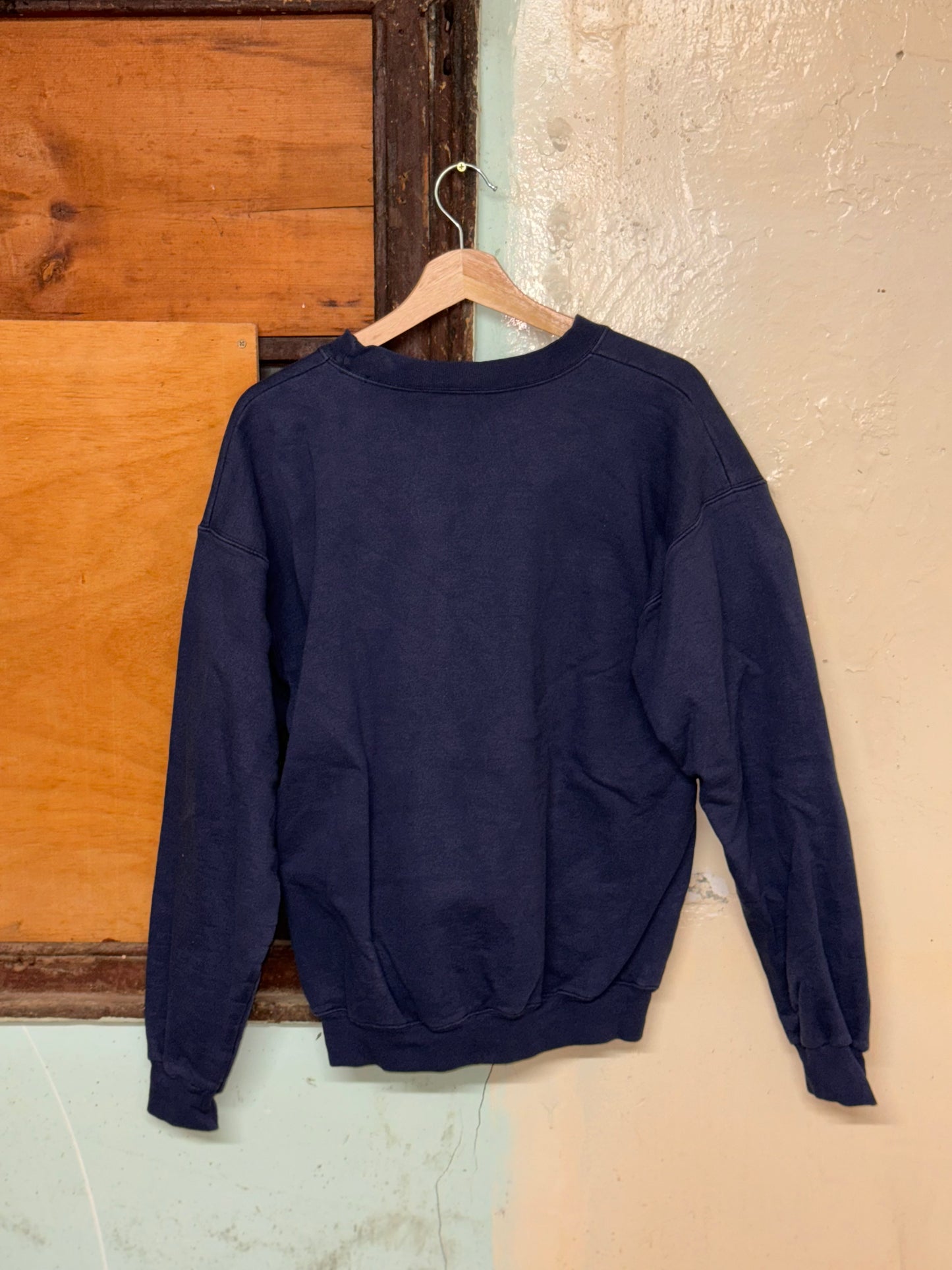 Vintage USA Navy Oversized Crewneck Sweater [M/L]